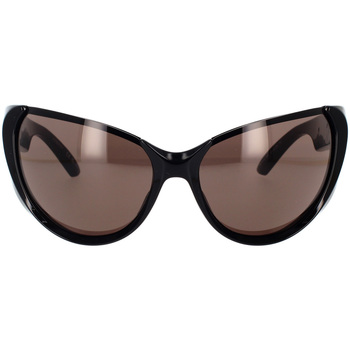 Hodinky & Bižutéria Slnečné okuliare Balenciaga Occhiali da Sole  BB0201S 001 Čierna