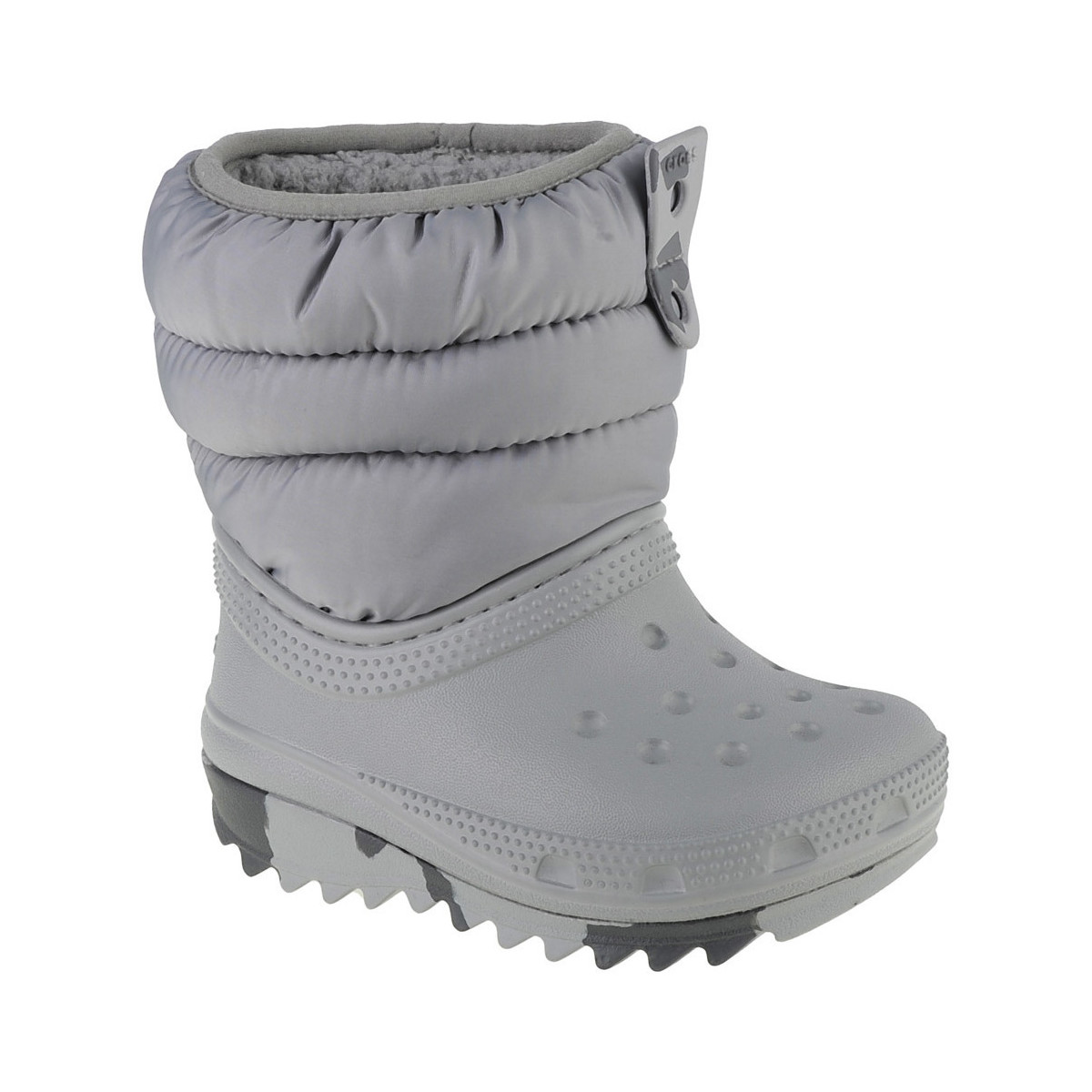 Topánky Chlapec Snehule  Crocs Classic Neo Puff Boot Toddler Šedá