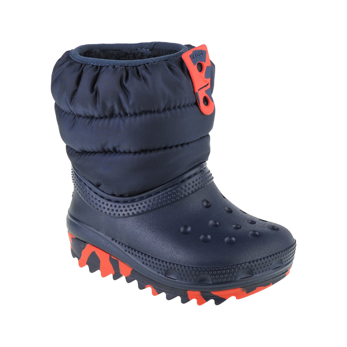Topánky Chlapec Snehule  Crocs Classic Neo Puff Boot Toddler Modrá