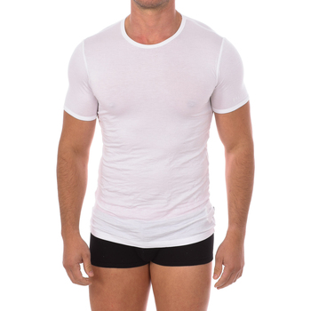 Oblečenie Muž Tričká s krátkym rukávom Bikkembergs BKK1UTS03SI-WHITE Biela