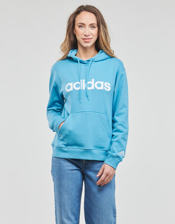 Oblečenie Žena Mikiny Adidas Sportswear LIN FT HD Modrá
