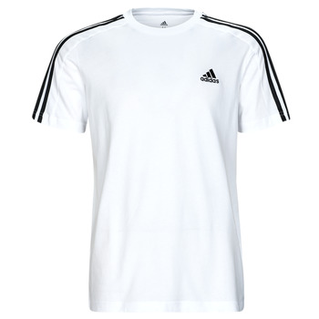 Oblečenie Muž Tričká s krátkym rukávom Adidas Sportswear 3S SJ T Biela