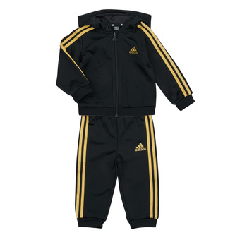 Oblečenie Deti Komplety a súpravy Adidas Sportswear I 3S SHINY TS Čierna