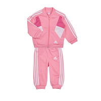 Oblečenie Dievča Komplety a súpravy Adidas Sportswear I 3S CB TS Ružová