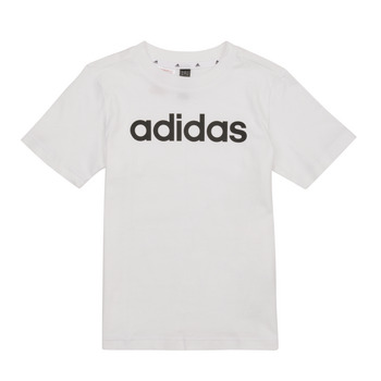 Oblečenie Deti Tričká s krátkym rukávom Adidas Sportswear LK LIN CO TEE Biela