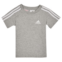 Oblečenie Deti Tričká s krátkym rukávom Adidas Sportswear IB 3S TSHIRT Šedá / Medium