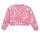 Oblečenie Dievča Mikiny Adidas Sportswear FI AOP SWT Béžová / Ružová