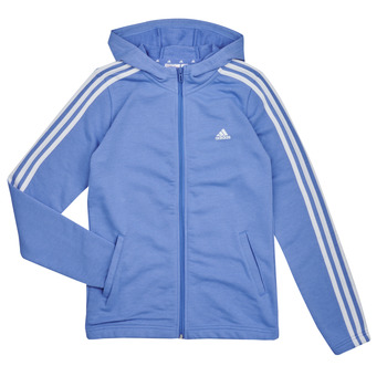Oblečenie Dievča Mikiny Adidas Sportswear ESS 3S FZ HD Modrá