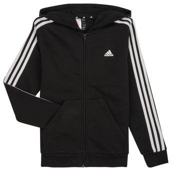 Oblečenie Deti Mikiny Adidas Sportswear 3S FL FZ HOOD Čierna