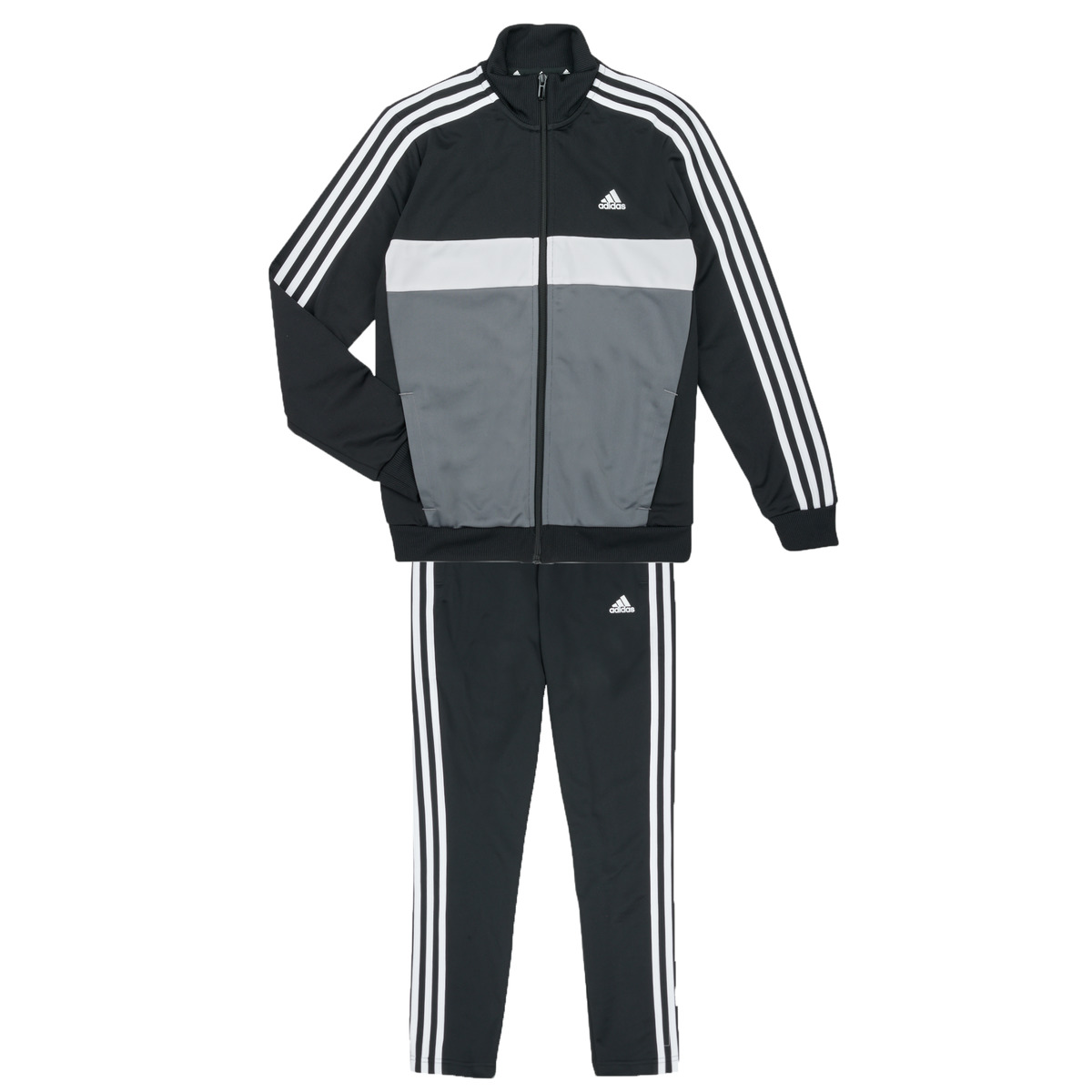 Oblečenie Chlapec Súpravy vrchného oblečenia Adidas Sportswear 3S TIBERIO TS Čierna