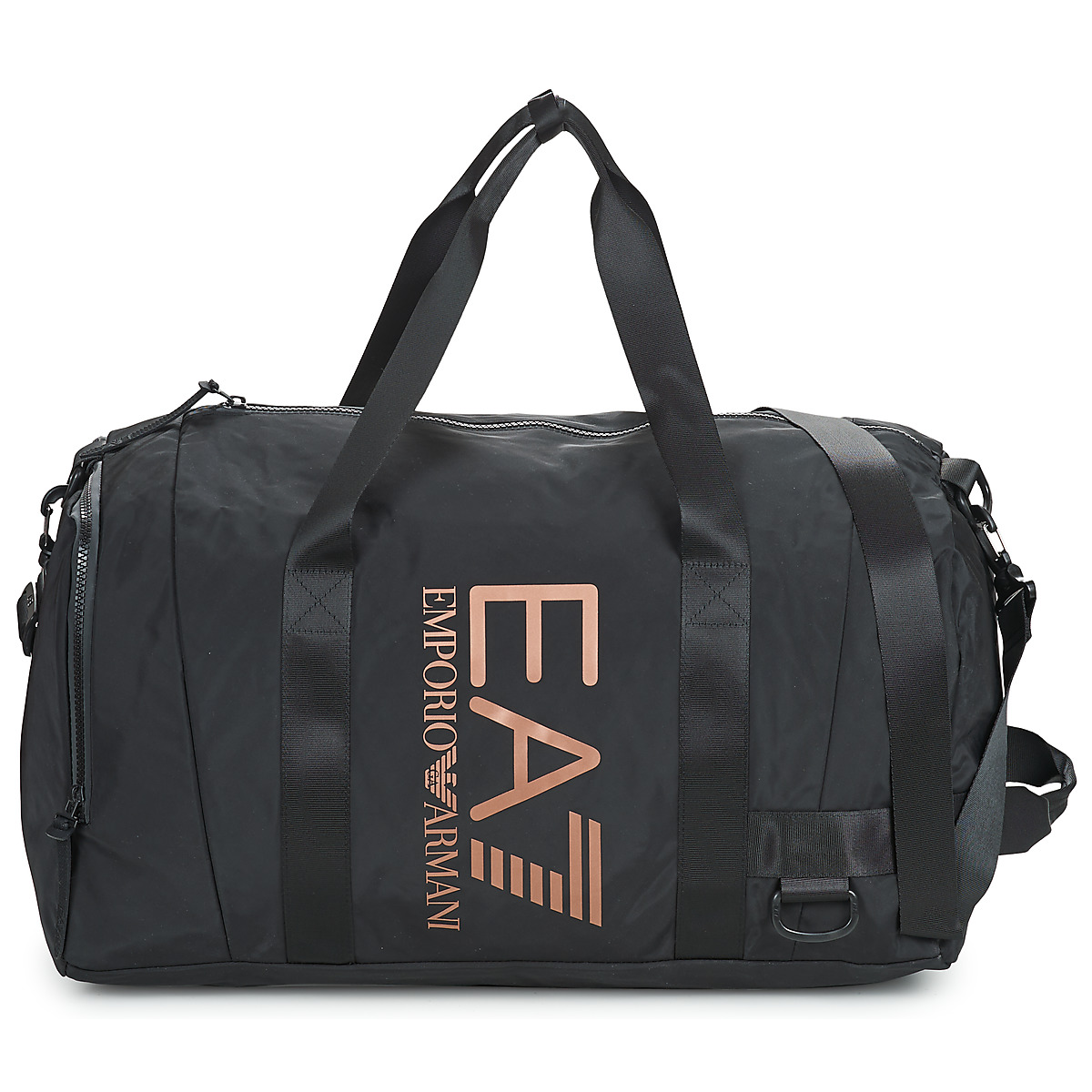 Tašky Športové tašky Emporio Armani EA7 VIGOR7  U GYM BAG - UNISEX GYM BAG Čierna / Ružová / Zlatá