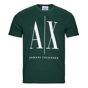 Oblečenie Muž Tričká s krátkym rukávom Armani Exchange 8NZTPA Zelená