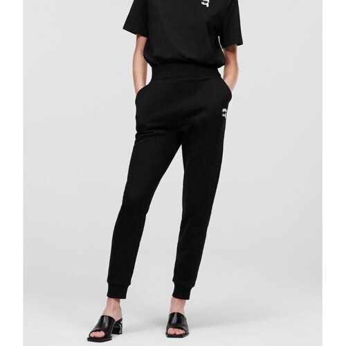 Oblečenie Žena Nohavice Karl Lagerfeld 230W1050 Čierna