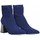 Topánky Žena Čižmičky Ideal Shoes 68237 Modrá