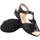 Topánky Žena Univerzálna športová obuv Duendy Jemné chodidlá lady  2422 čierna Čierna