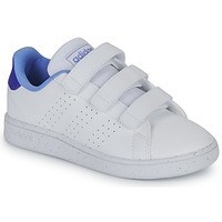 Topánky Deti Nízke tenisky Adidas Sportswear ADVANTAGE CF C Biela / Modrá