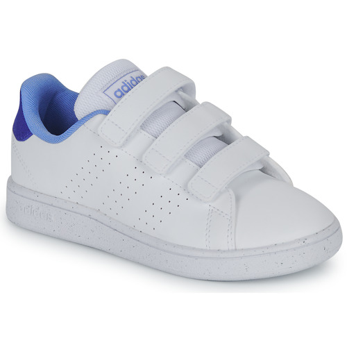 Topánky Deti Nízke tenisky Adidas Sportswear ADVANTAGE CF C Biela / Modrá