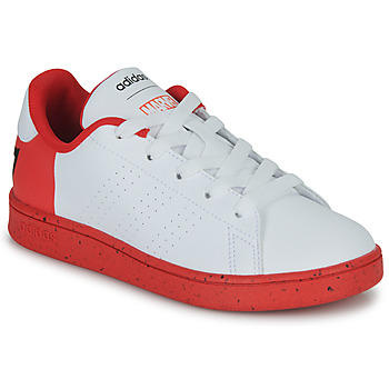 Topánky Chlapec Nízke tenisky Adidas Sportswear ADVANTAGE SPIDERMAN Biela / Červená