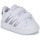 Topánky Dievča Nízke tenisky Adidas Sportswear GRAND COURT 2.0 CF Biela / Strieborná