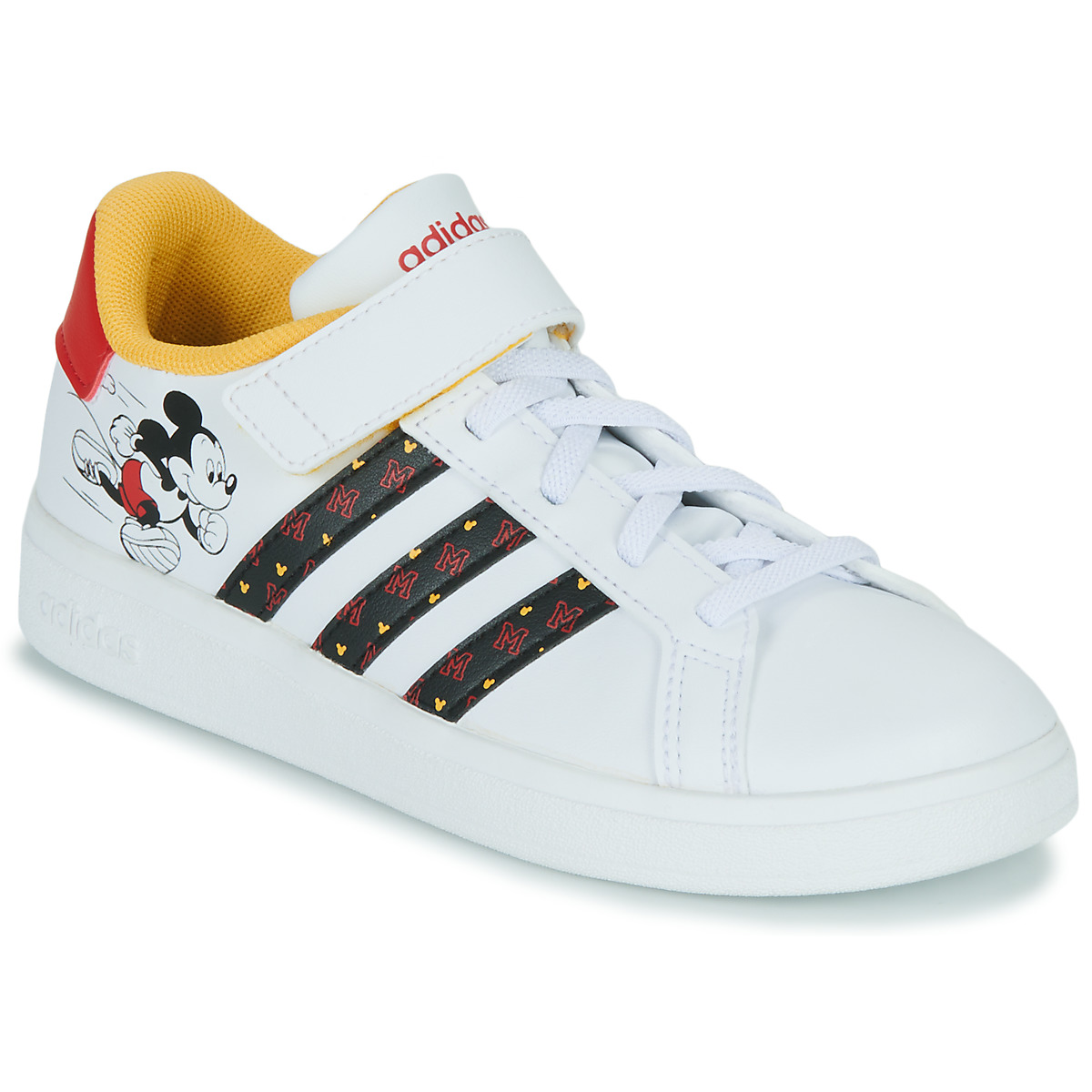 Topánky Deti Nízke tenisky Adidas Sportswear GRAND COURT MICKEY Biela / Mickey