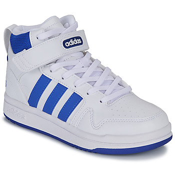 Topánky Deti Členkové tenisky Adidas Sportswear POSTMOVE MID K Biela / Modrá