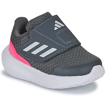 Topánky Dievča Bežecká a trailová obuv Adidas Sportswear RUNFALCON 3.0 AC I Šedá / Ružová