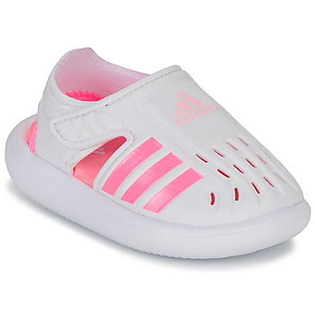 Topánky Dievča Sandále Adidas Sportswear WATER SANDAL I Biela / Ružová