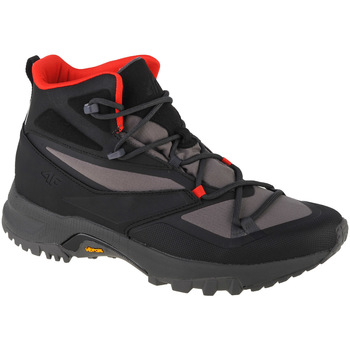 Topánky Muž Turistická obuv 4F Dust Trekking Boots Šedá