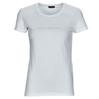 Oblečenie Žena Tričká s krátkym rukávom Emporio Armani T-SHIRT CREW NECK Biela