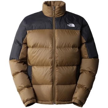 The North Face Diablo Down Jacket - Military Olive TNF Black Hnedá