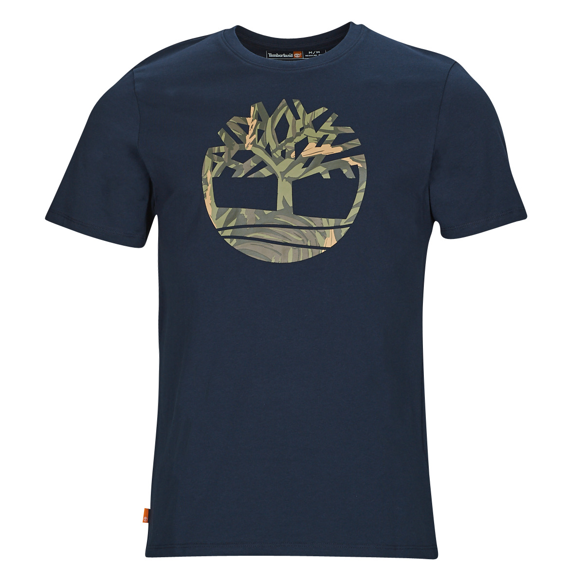 Oblečenie Muž Tričká s krátkym rukávom Timberland SS Tree Logo Seasonal Camo Tee Námornícka modrá