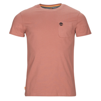 Oblečenie Muž Tričká s krátkym rukávom Timberland SS Dunstan River Pocket Tee Slim Ružová