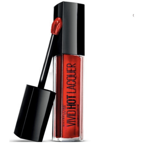 krasa Žena Rúže na pery Maybelline New York Vivid Hot Lacquer Lipstick - 70 So Hot Červená