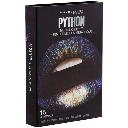 krasa Žena Paletky pre líčenie očí Maybelline New York Python Metallic Lipstick Kit - 15 Venomous Other