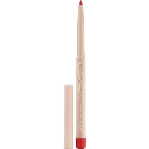 krasa Žena Ceruzky na pery Maybelline New York Gigi Hadid Lip Pencil - GG25 Austyn Červená