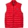 Oblečenie Muž Spoločenské vesty k oblekom Lacoste CHALECO ACOLCHADO HOMBRE ALCOSTE BH0537 Červená