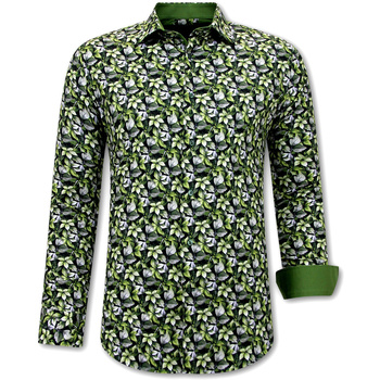 Oblečenie Muž Košele s dlhým rukávom Gentile Bellini 140085320 Zelená