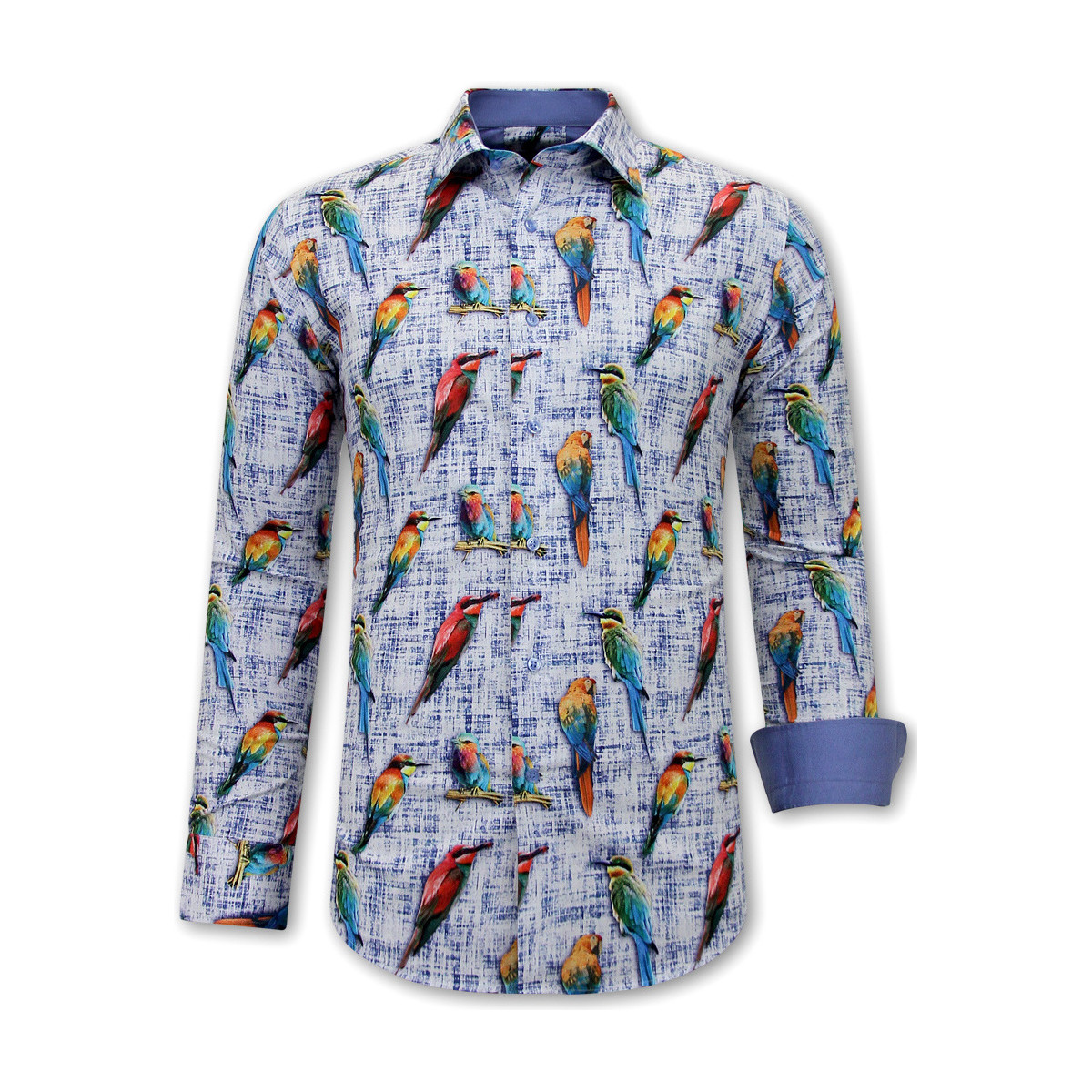 Oblečenie Muž Košele s dlhým rukávom Gentile Bellini 140086303 Modrá