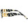 Hodinky & Bižutéria Žena Slnečné okuliare Balenciaga Occhiali da Sole  Dynasty BB0095S 010 Čierna