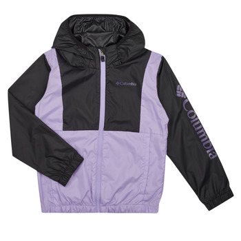 Oblečenie Dievča Bundy  Columbia Lily Basin Jacket Čierna / Fialová 