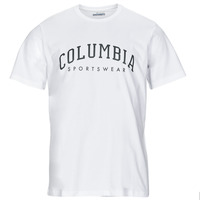 Oblečenie Muž Tričká s krátkym rukávom Columbia Rockaway River Graphic SS Tee Biela