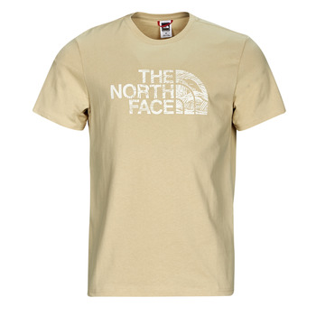 Oblečenie Muž Tričká s krátkym rukávom The North Face S/S Woodcut Dome Tee Béžová