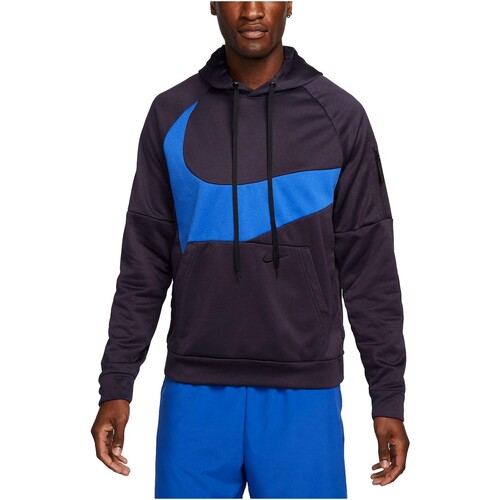 Oblečenie Muž Mikiny Nike SUDADERA  THERMA-FIT DQ5401 Modrá