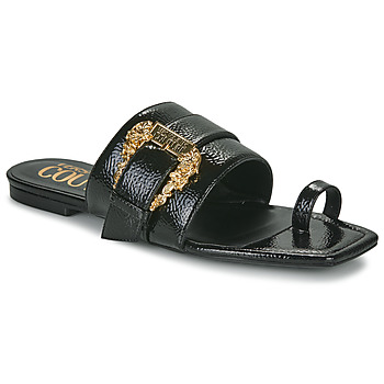 Topánky Žena Šľapky Versace Jeans Couture 74VA3S62-ZS539 Čierna / Zlatá
