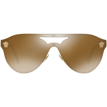Hodinky & Bižutéria Slnečné okuliare Versace Occhiali da Sole  VE2161 1002F9 Zlatá