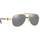 Hodinky & Bižutéria Slnečné okuliare Versace Occhiali da Sole  VE2236 1002Z3 Polarizzati Zlatá