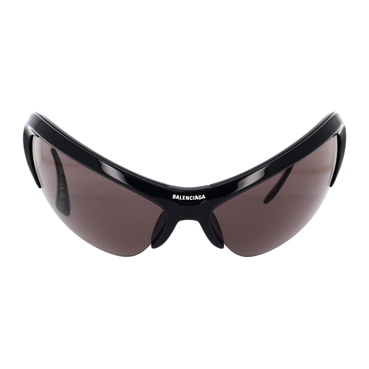 Hodinky & Bižutéria Slnečné okuliare Balenciaga Occhiali da Sole  Wire Cat BB0232S 001 Čierna