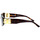 Hodinky & Bižutéria Žena Slnečné okuliare Balenciaga Occhiali da Sole  Dynasty BB0095S 002 Hnedá