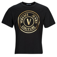 Oblečenie Muž Tričká s krátkym rukávom Versace Jeans Couture GAHT05-G89 Čierna