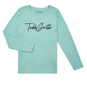 Oblečenie Chlapec Tričká s dlhým rukávom Teddy Smith T-EVAN ML JR Modrá